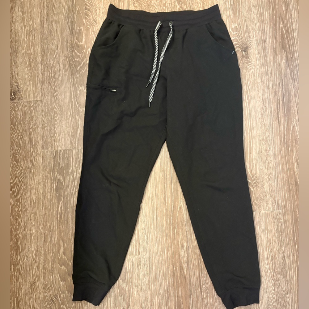 Jaanuu Black Scrub Joggers